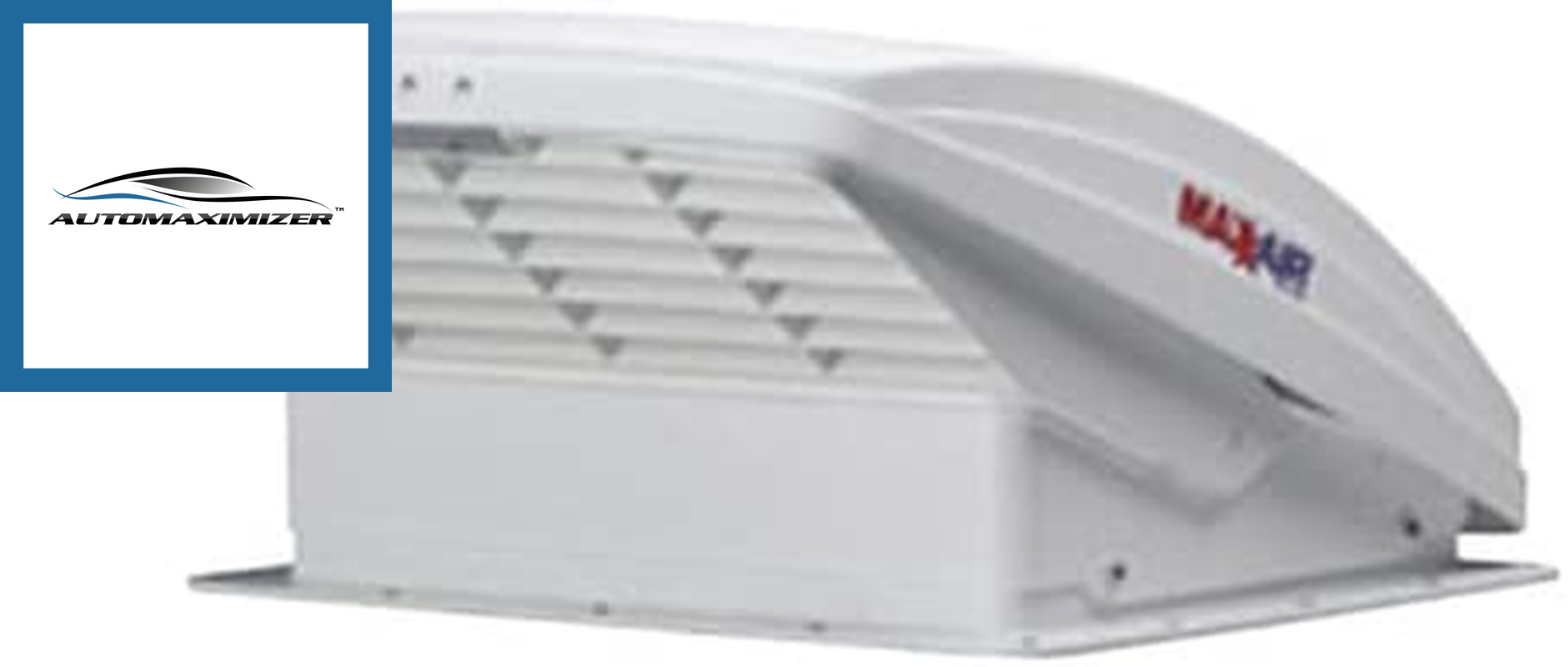 AutoMaximizer, 00-05100K Maxxfan Ventillation Fan with White Lid and Manual Opening Keypad Control