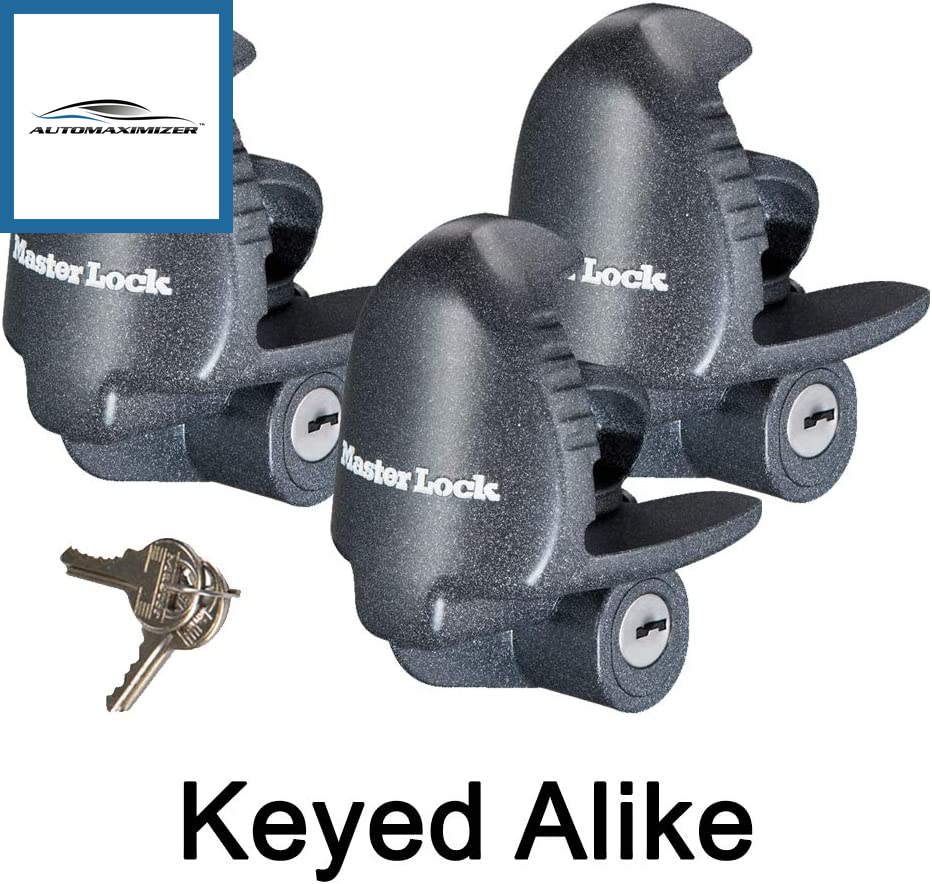 AutoMaximizer, - (3 Keyed Alike Universal Trailer Coupler Locks 379KA-3