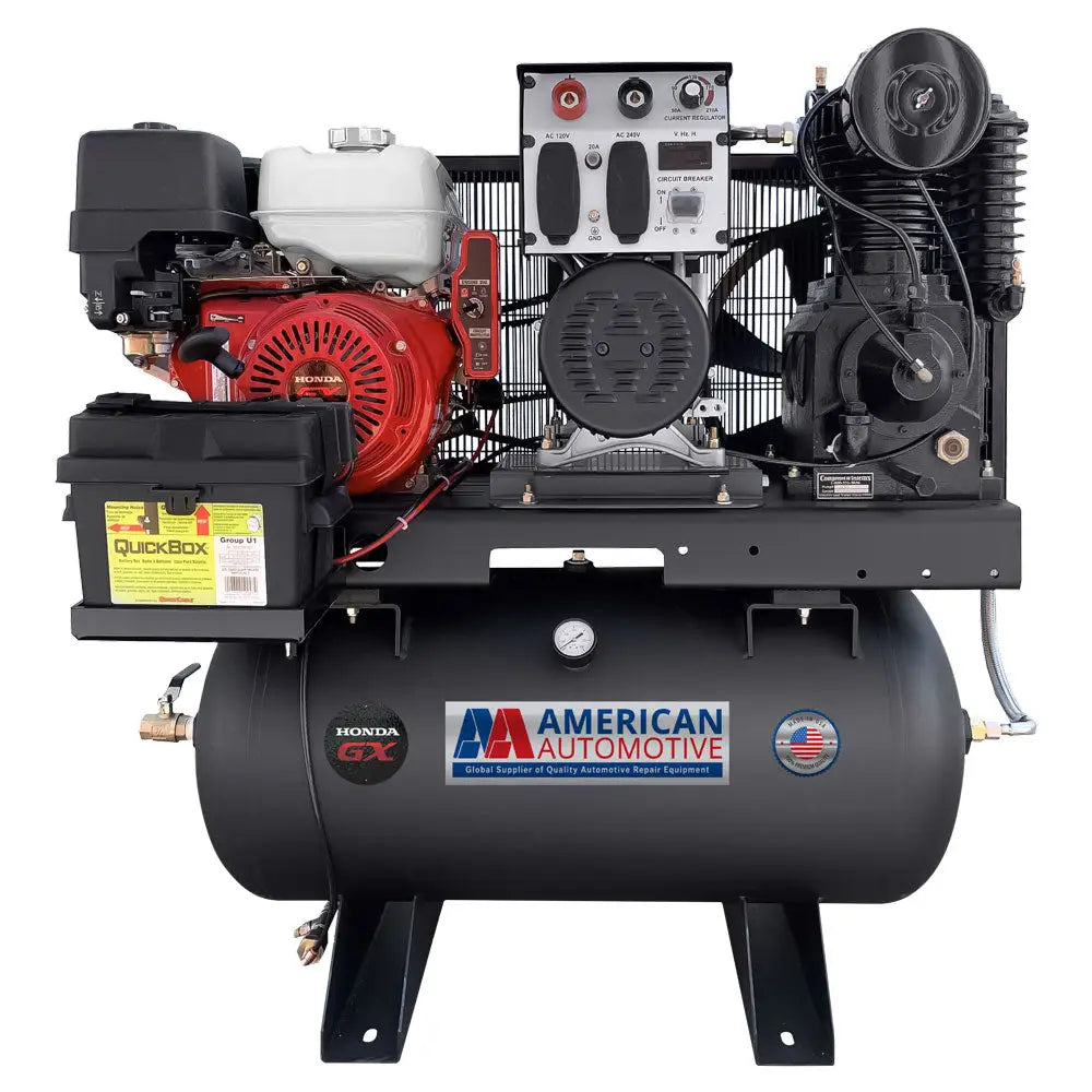 AA American Automotive, 3-n-1 Compressor / Generator / Welder w/ Honda Engine - 96-CGW30H