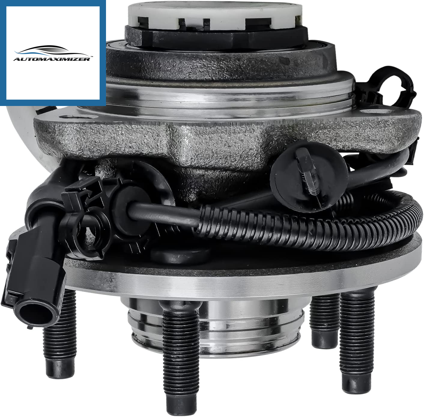 AutoMaximizer, - 4WD Front Wheel Hub and Bearing Assembly Replacement for Ford Ranger Mazda B4000 W/4-Wheel ABS