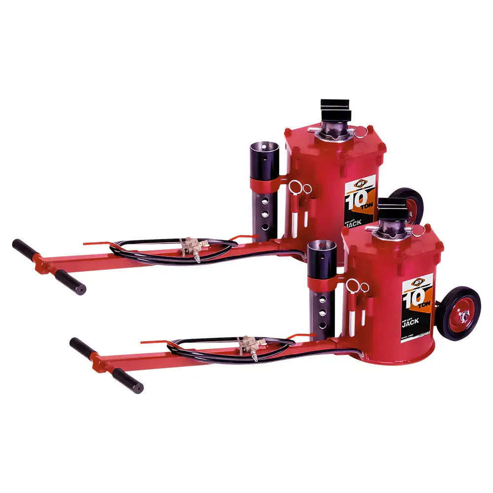 American Forge & Foundry, AFF 10 Ton Air Lift Jack (Pair)- 3400A-2