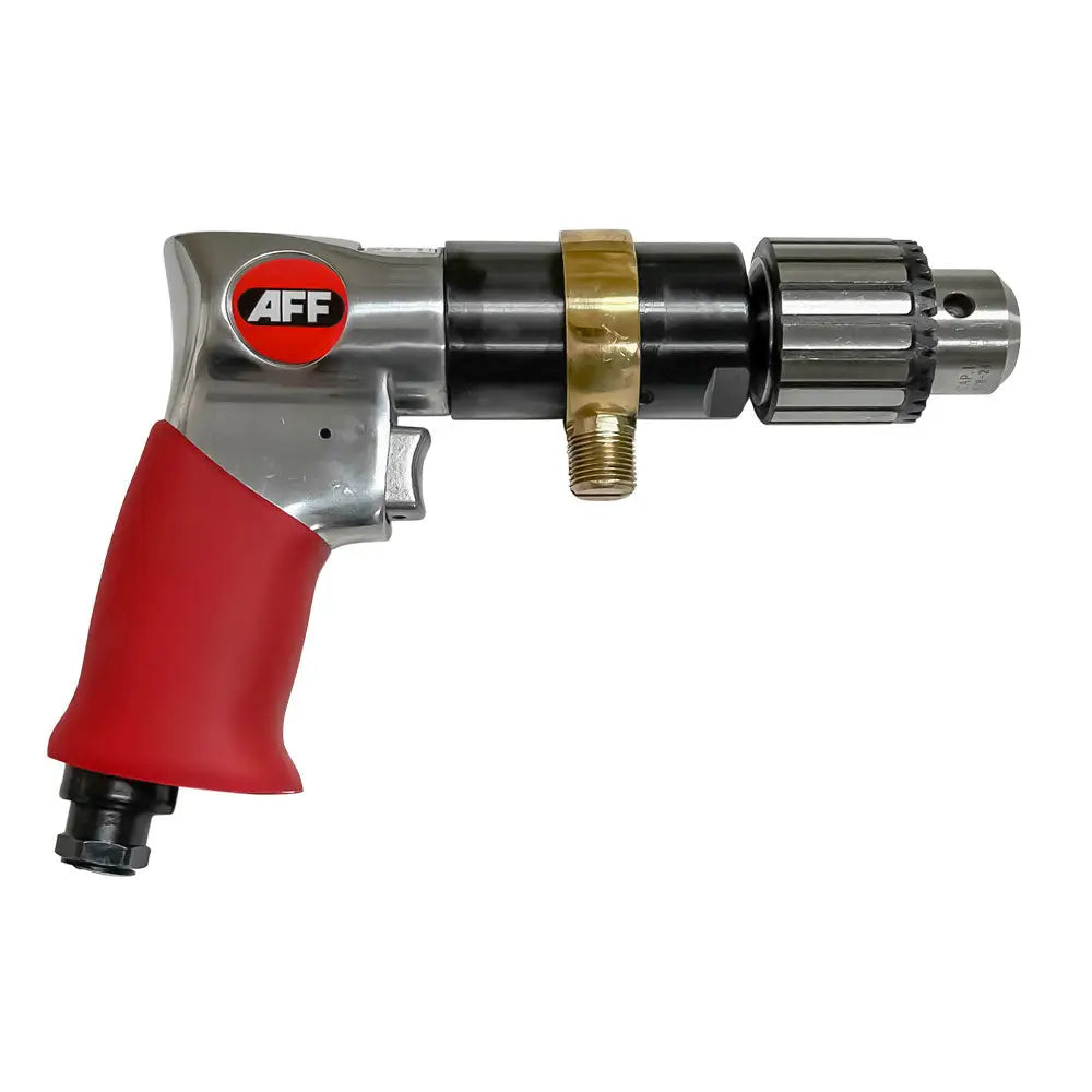 American Forge & Foundry, AFF 1/2" HD Reversible Air Drill w/ Keyed Chuck - 7210 [Clearance]