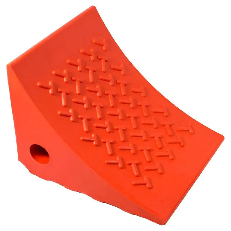 AME International, AME 15309 Urethane Wheel Chock, Orange (Ea)