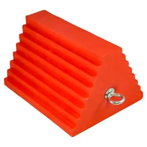 AME International, AME 15324 Urethane Wheel Chock, Orange (Ea)