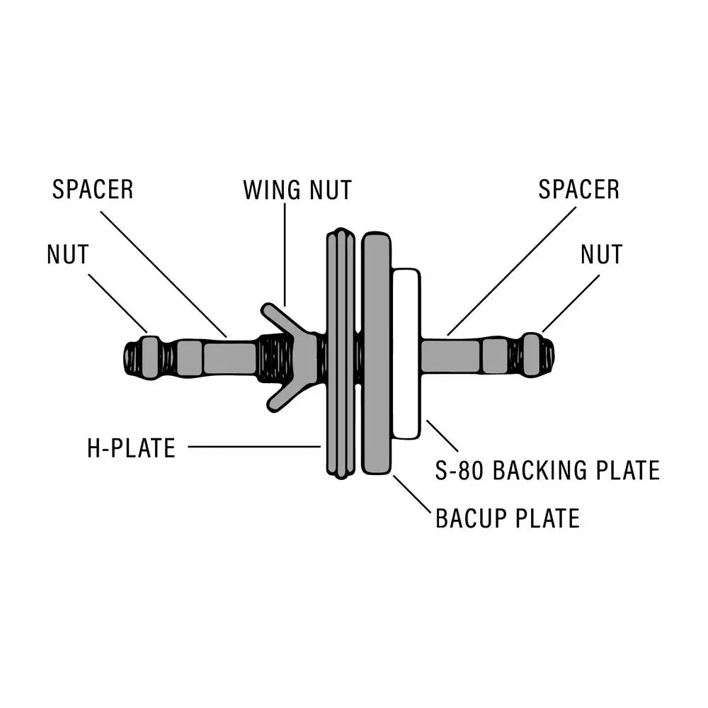 Tire Service International, Amermac Series 80 Backing Plate - S080-BP