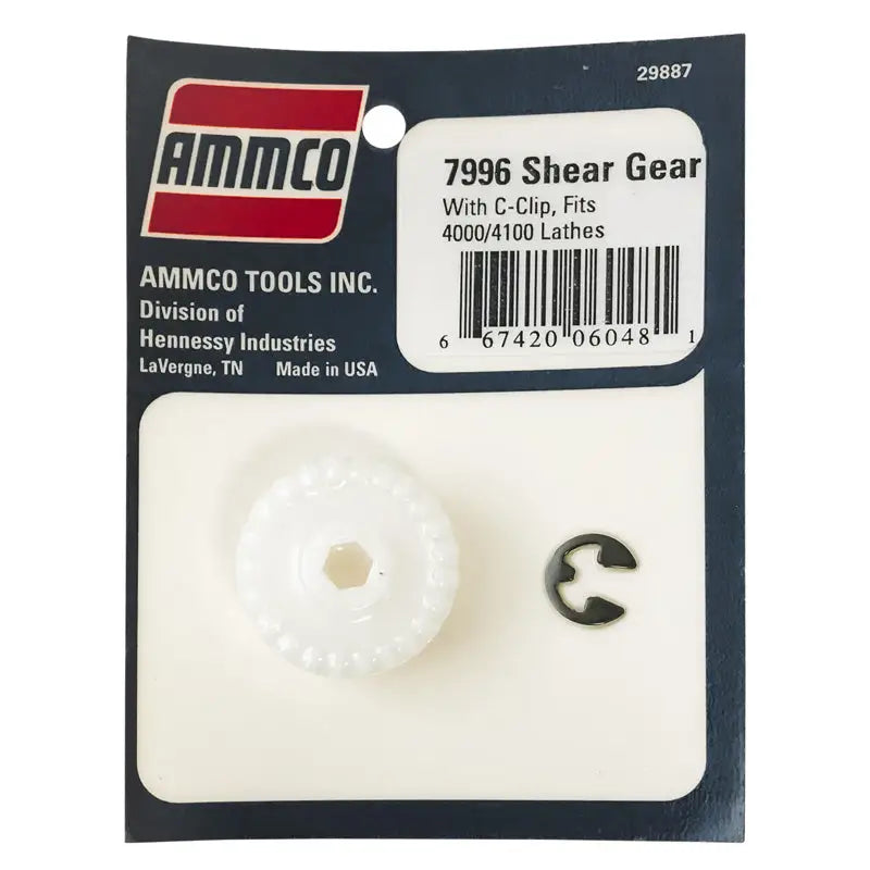 Ammco, Ammco 7996 Shear Gear w/ C-Clip for 4000/4100 Lathe