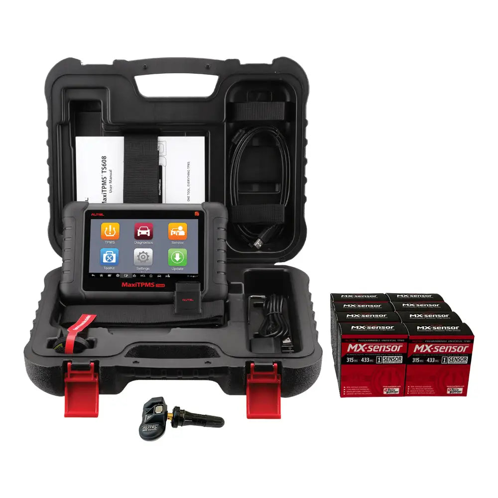 Autel, Autel TS608 Diagnostic-Service-TPMS Tool w/ 8 TPMS Sensors Bundle