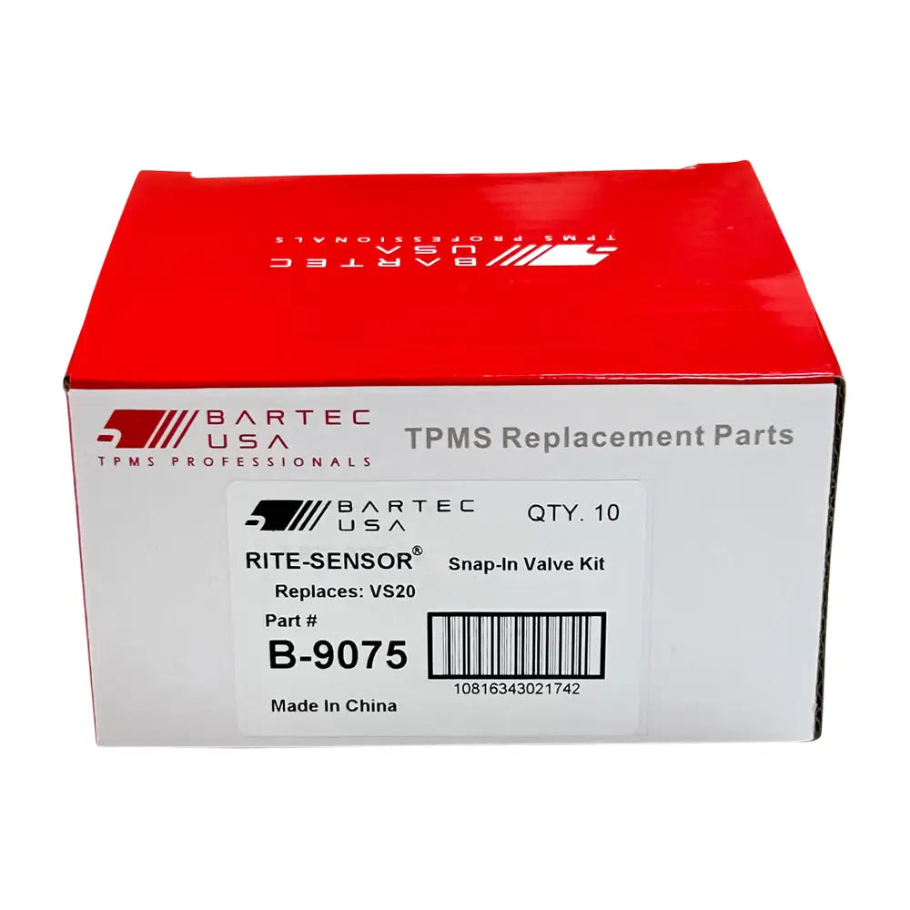 Bartec USA LLC, Bartec B-9075 TPMS Snap-in Valve Service Kit (VS-20)