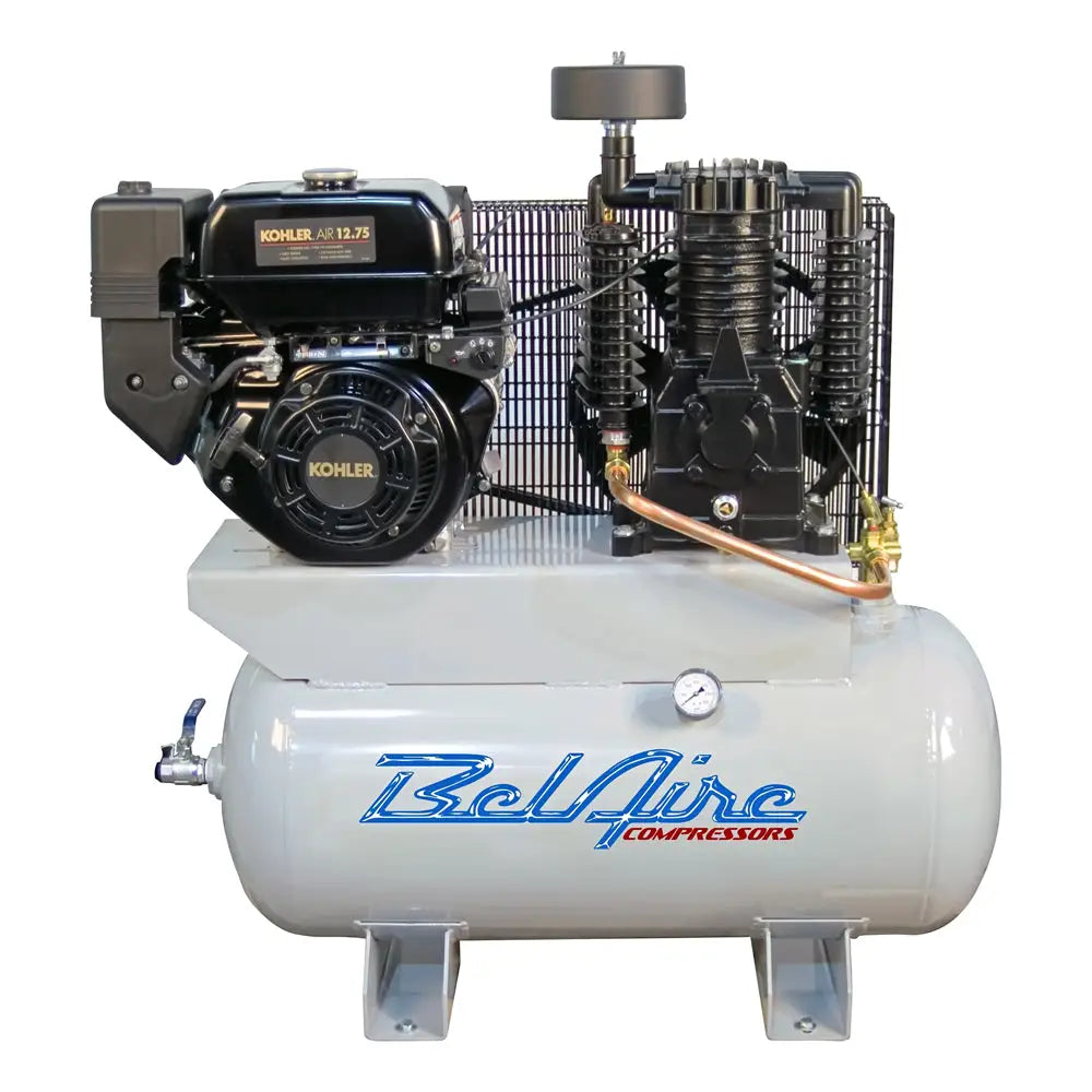 Belaire, BelAire 3G3KHL 2-Stage Gas Air Compressor, Kohler 14HP 30G Horz