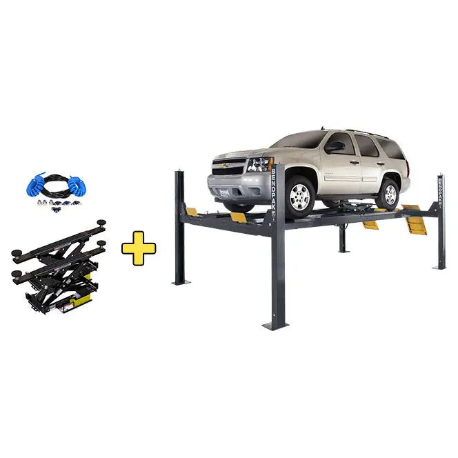 BendPak, BendPak HDS-14LSXE 14K Ext Alignment Lift Bundle - 5175899