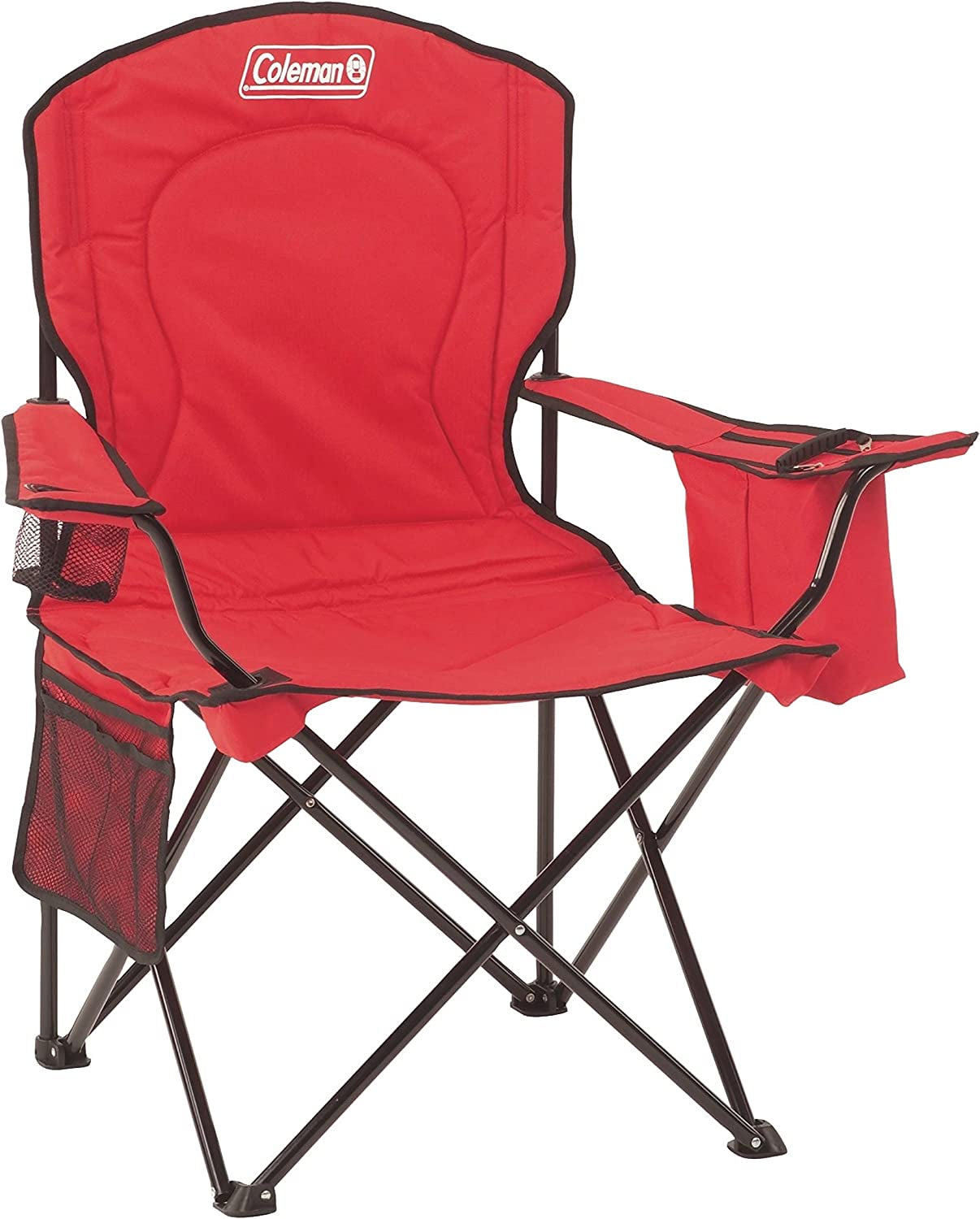 Coleman, Camping Chair with Built-In 4 Can Cooler