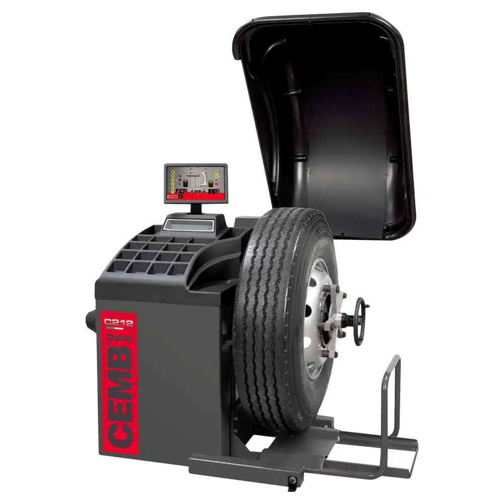 Cemb, Cemb C212 Digital Truck Wheel Balancer w/ Hood & Lift