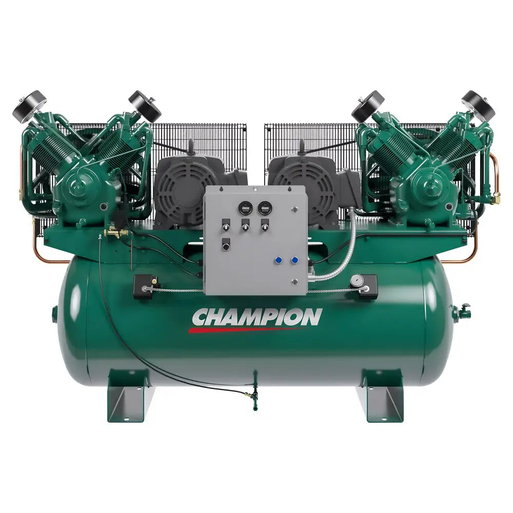 Champion, Champion 10HP Duplex R-Series Air Compressor Model, 120 Gal - HR10D-12