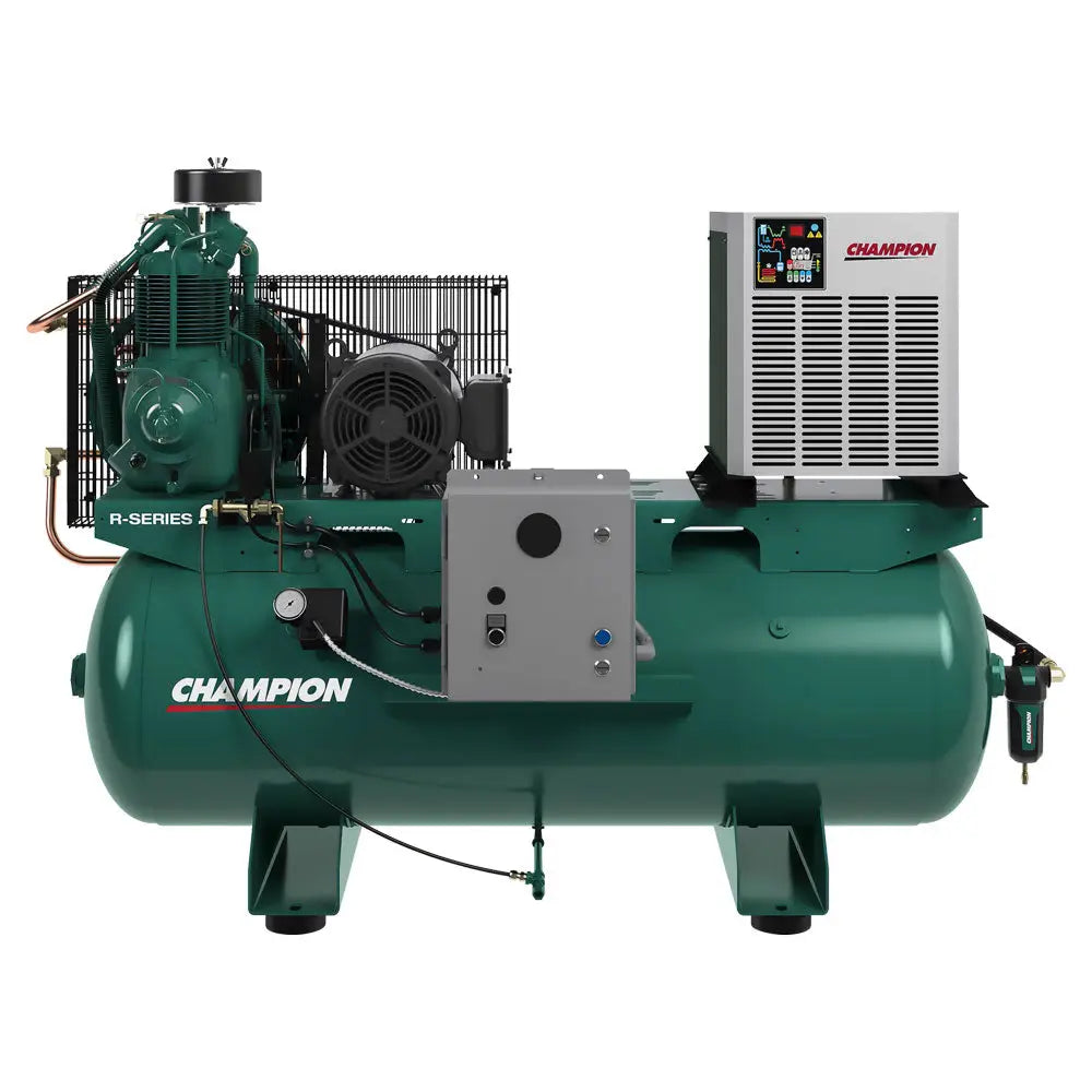 Champion, Champion 5HP R-Series Horiz. Air Compressor, 80Gal, R15 Pump - HR5-8