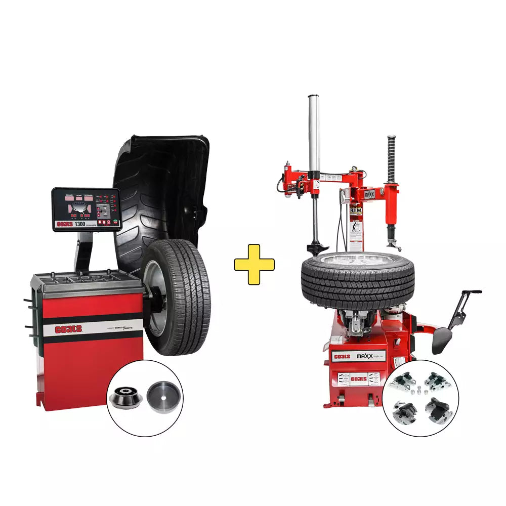 Coats, Coats 1300 Balancer + MAXX 70 Tire Changer COMBO