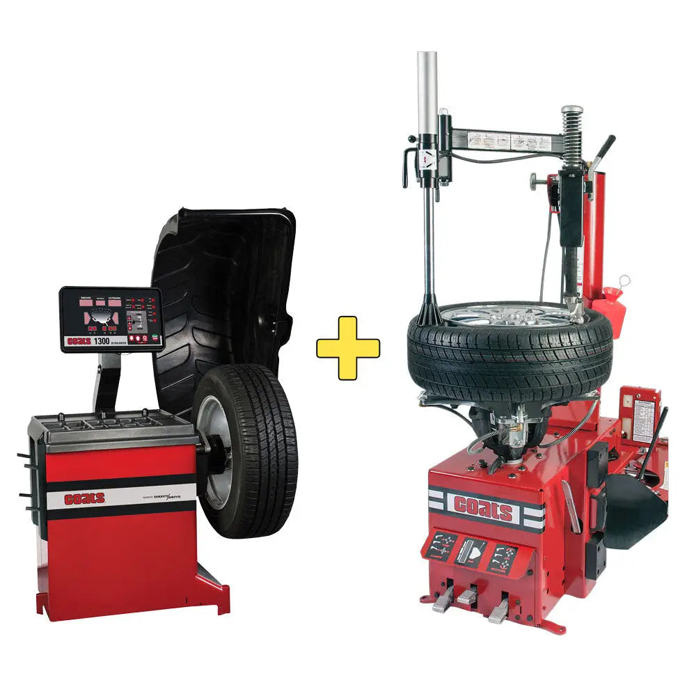 Coats, Coats 1300 Balancer + RC-55 Air Tire Changer COMBO