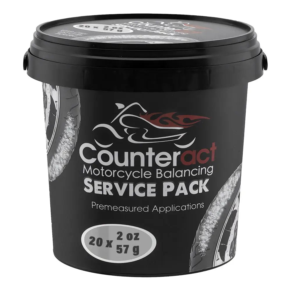 Counteract, Counteract Motorcycle Balancing Bead Bucket w/ 20 x Bags, Cores, Caps