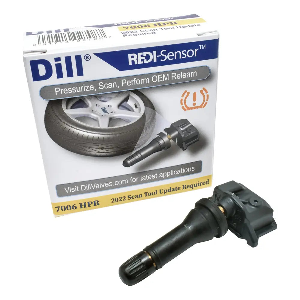 Dill, Dill 7006HPR Redi-Sensor 315 Mhz TPMS Sensor, Rubber/Snap-in