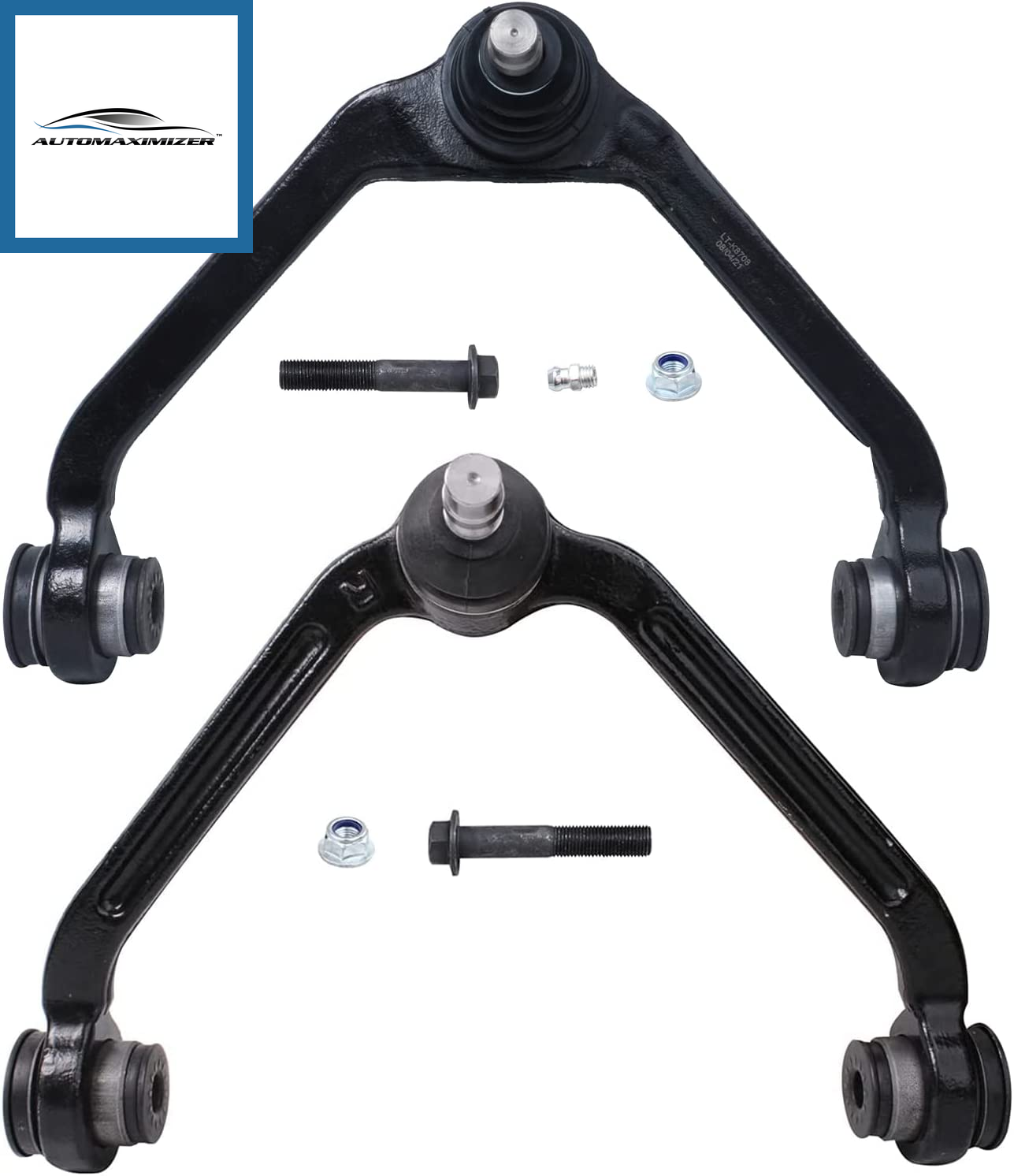 AutoMaximizer, - Front Upper Control Arm and Ball Joint Assembly Replacement for Explorer Ranger B3000 B4000 [1 Piece Design Torsion Bar Suspension] - 2Pc Set