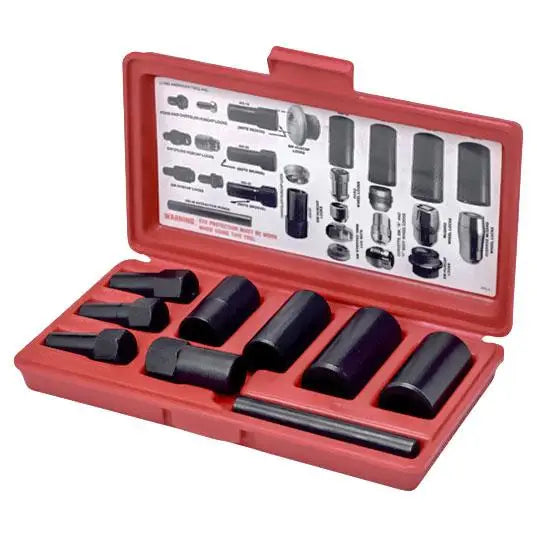 Ken-Tool, Ken-Tool 1/2" Dr. Wheel Lock Remover Kit (9 pcs) - 30170