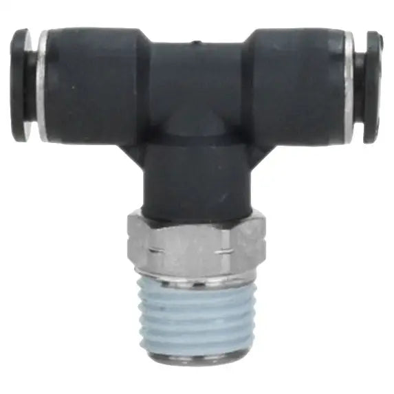 Milton, Milton 1/4" Male NPT Push to Connect Swivel Branch Tee (Ea)