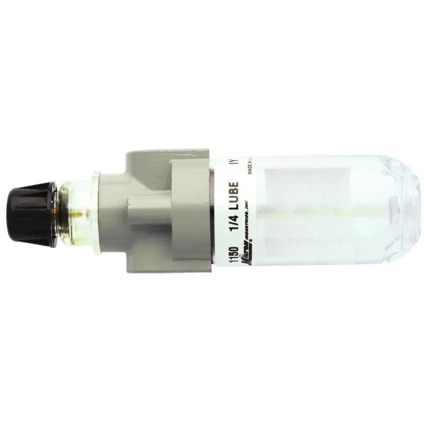 Milton, Milton 1/4 in NPT Mini Pecision Lubricator (Drip Type) w/ Polycarbonate Bowl