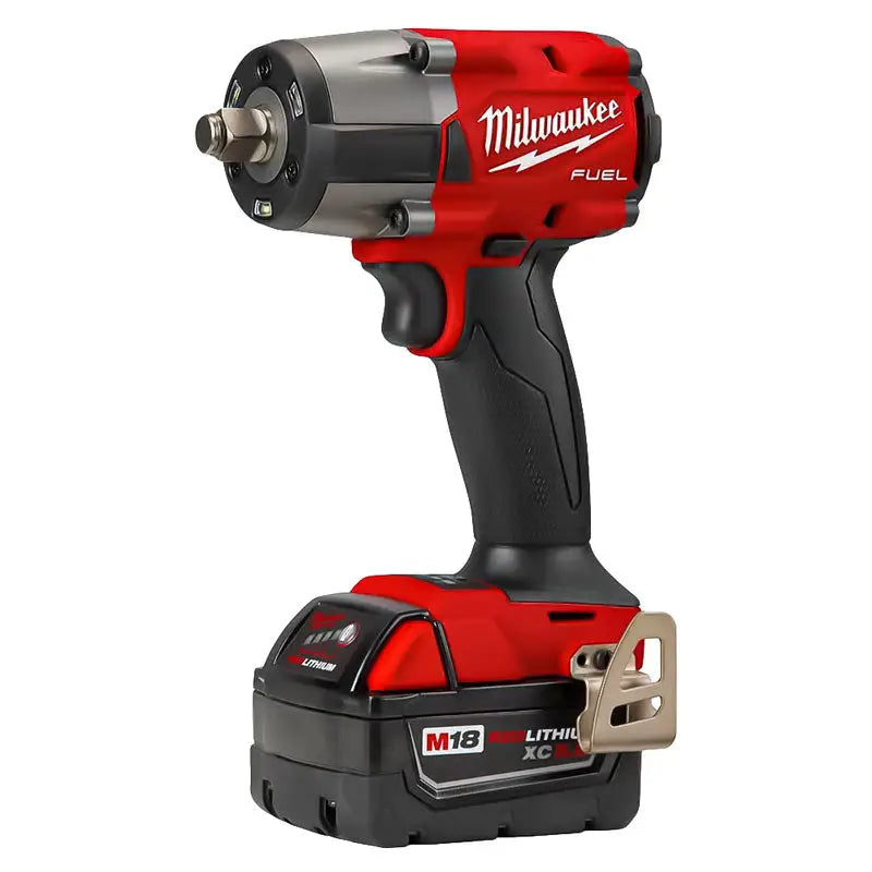 Milwaukee, Milwaukee M18 1/2" Mid-Torque Impact Wrench with Friction Ring Kit - MIL2962-22R