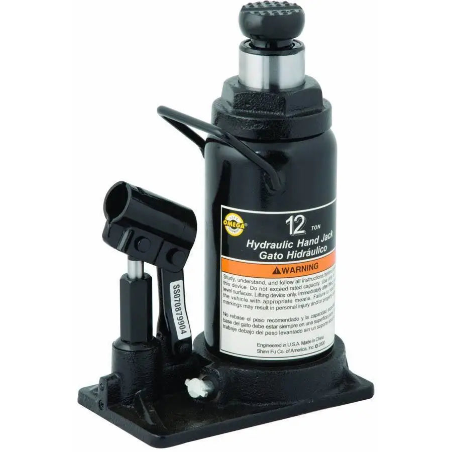 Omega, Omega 12 Ton Manual Bottle Jack (Ea)