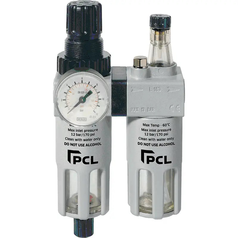 Pneumatic Component Limited, PCL 1/4" FRL Air Treatment Unit - ATCFRL6