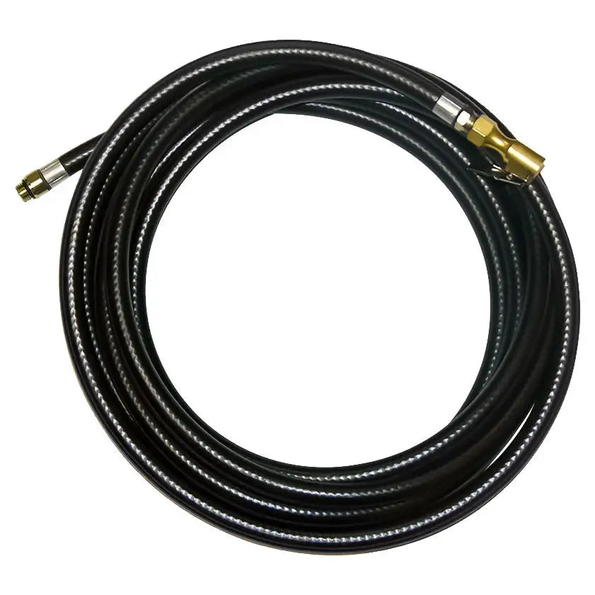 Pneumatic Component Limited, PCL 16ft Inflator Hose w/ Euro Chuck, 1/4" Male NTP - DS150