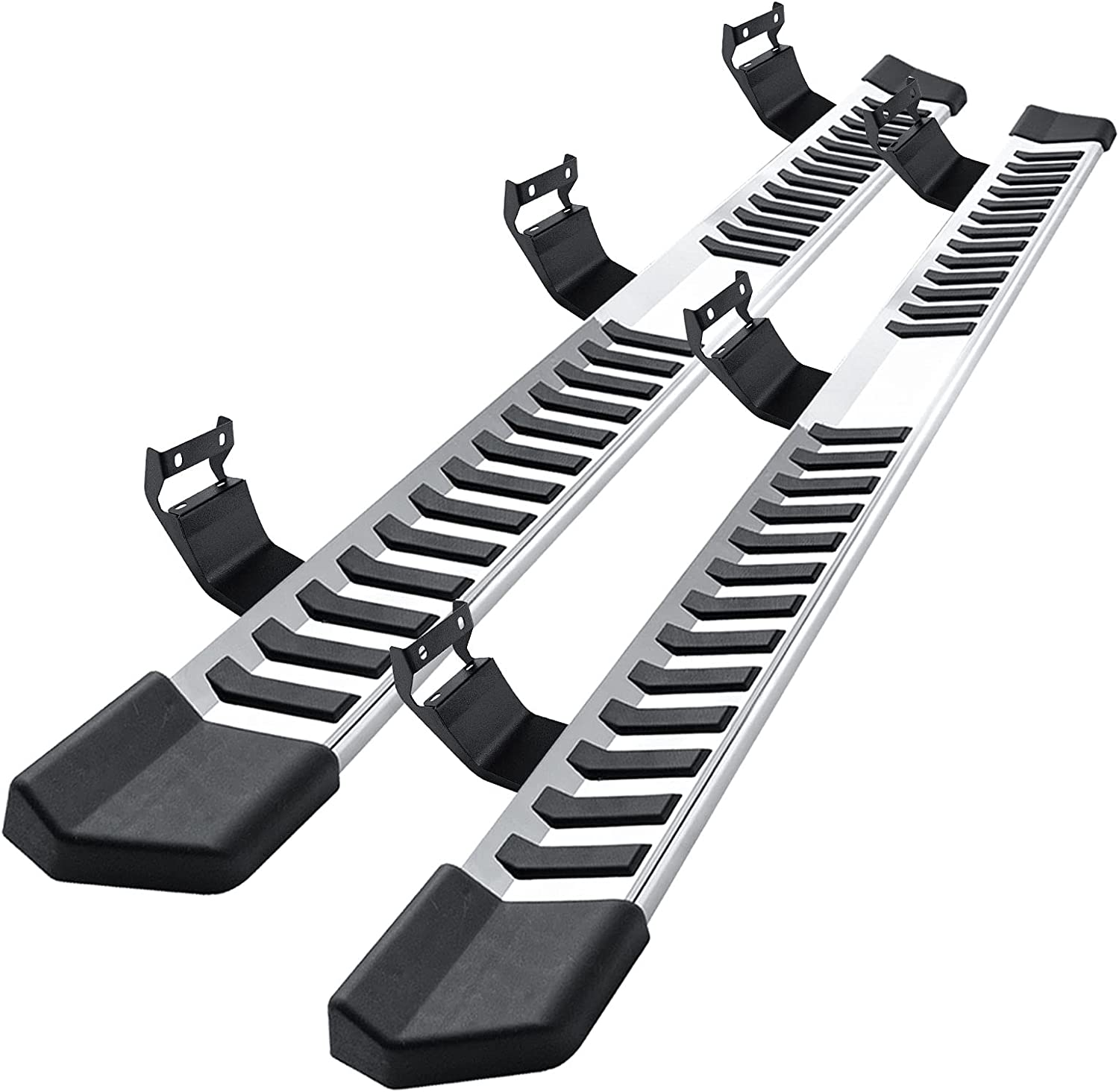 COMNOVA AUTOPART, Pair Running Board Nerf Bar for 15-23 Ford F150 Crew Cab(4 Full Size Doors) Side Steps