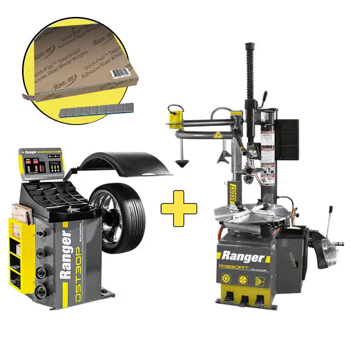 Ranger, Ranger DST30P Balancer + R980AT Tire Changer + Weight COMBO