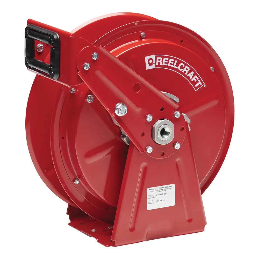 Reelcraft, Reelcraft DP7600-OMP Medium Pressure Oil Reel, 3/8" X 50ft